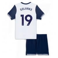 Maglie da calcio Tottenham Hotspur Dominic Solanke #19 Prima Maglia Bambino 2024-25 Manica Corta (+ Pantaloni corti)